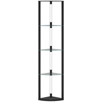 Stehlampe Glasregal Stehleuchte Beleuchtung Lampe Regal Möbel