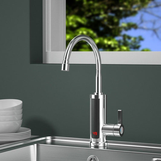 Elektrischer Wasserhahn 3000W Durchlauferhitzer 360° LED Küchengeräte Küche