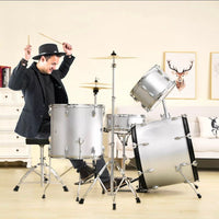 5 teilig Schlagzeug Set Drumset