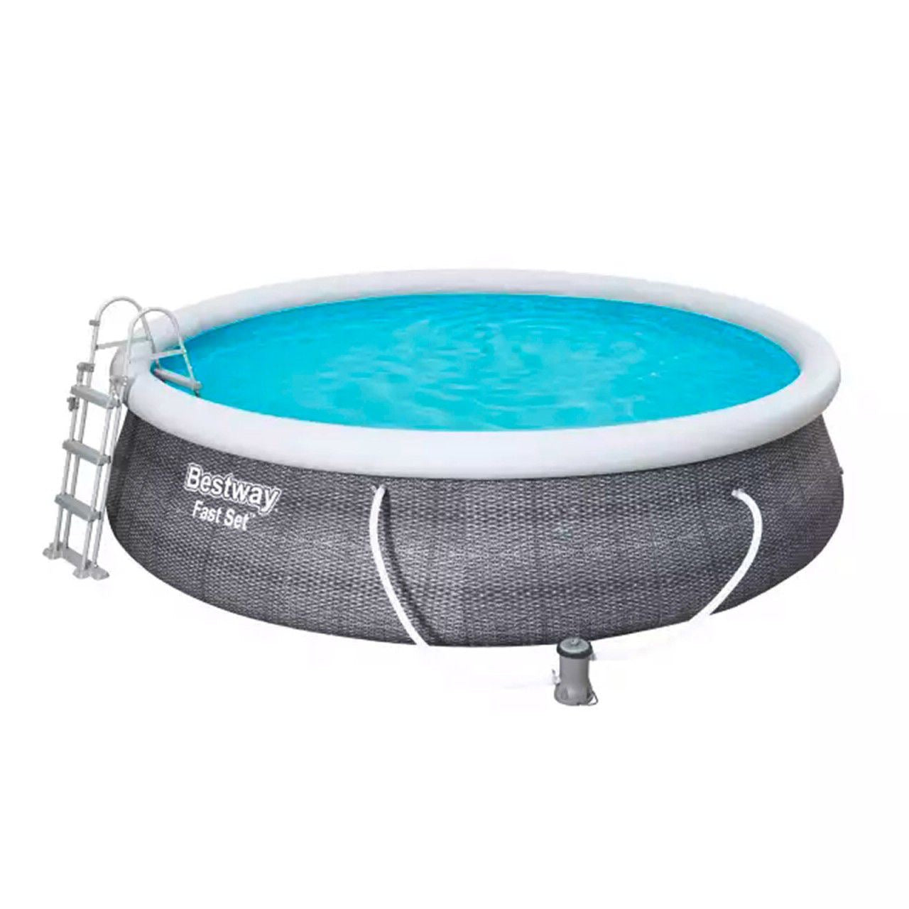 Garten Pool Set komplett Swimmingpool Schwimmbad Planschbecken 457x107cm