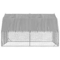 Hühnerkäfig Voliere Hühnerstall Gehege Outdoor 2,5×4×2,25m