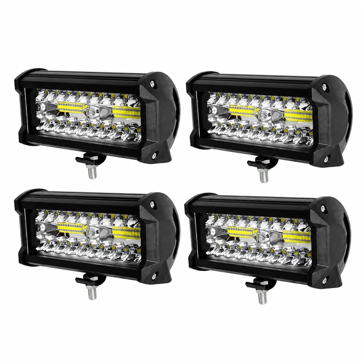 4x LED Arbeitsscheinwerfer Rückfahrscheinwerfer Scheinwerfer Auto KFZ 12V