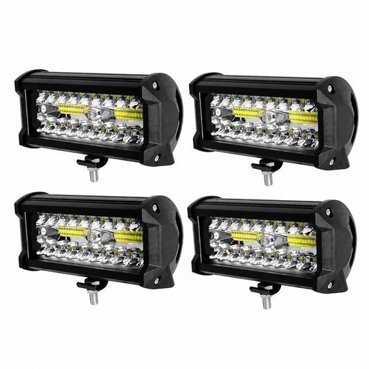 4x LED Arbeitsscheinwerfer Rückfahrscheinwerfer Scheinwerfer Auto KFZ 12V