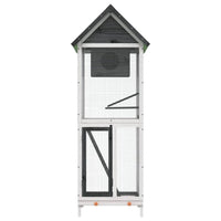 Vogelkäfig Voliere Kiefernholz Vogelkäfig 60x58,5x160cm Käfig