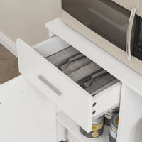 Küchenschrank Hochschrank 180x80x35cm Regal Schrank Küche