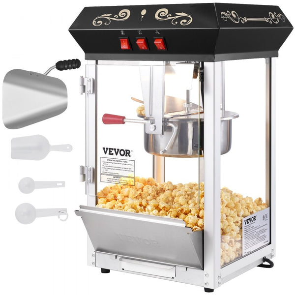 Popcornmaschine Popcorn 850W 8oz Kessel Popcornautomat