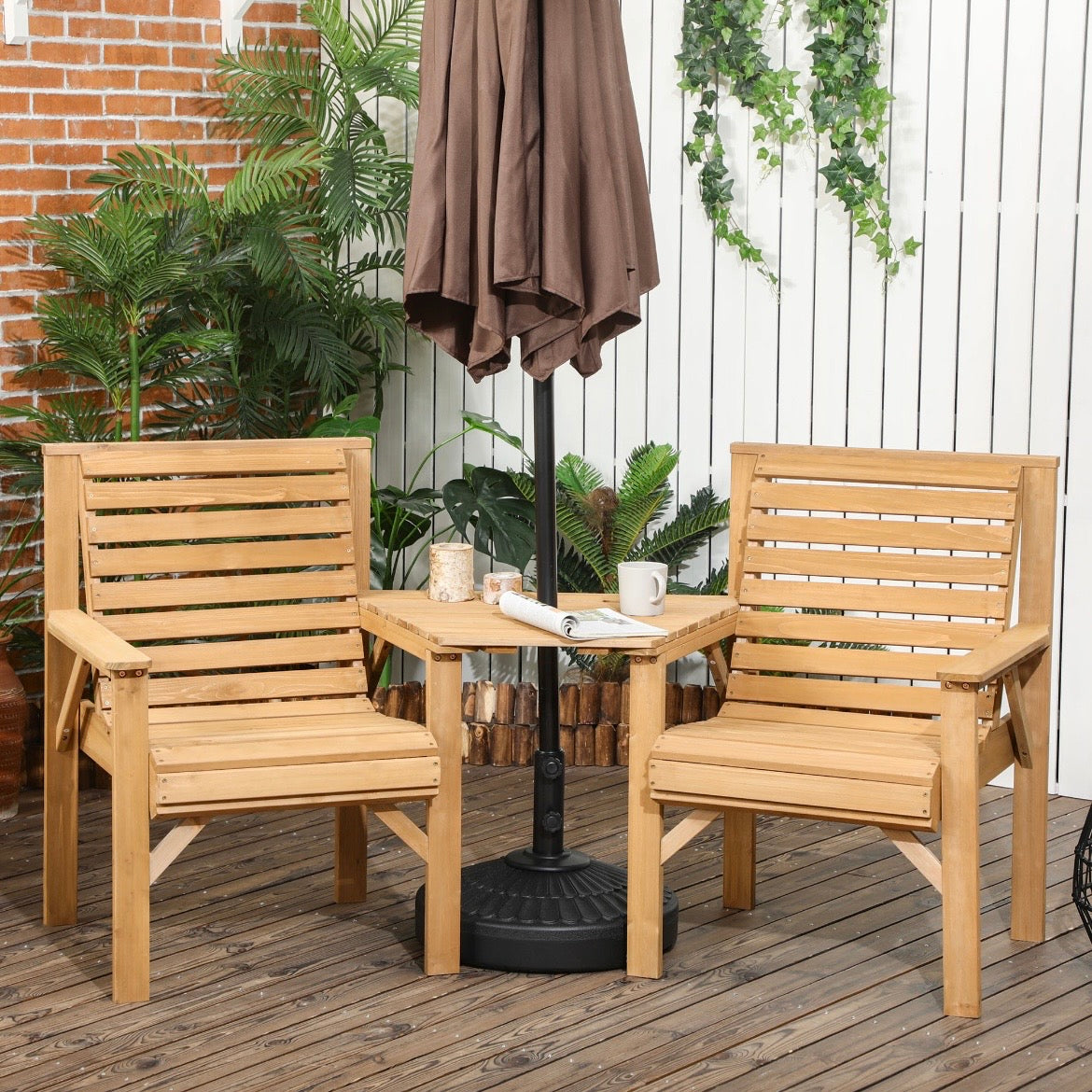 Bistroset Wetterfest Gartenmöbelset 
Gartentisch Gartenmöbel