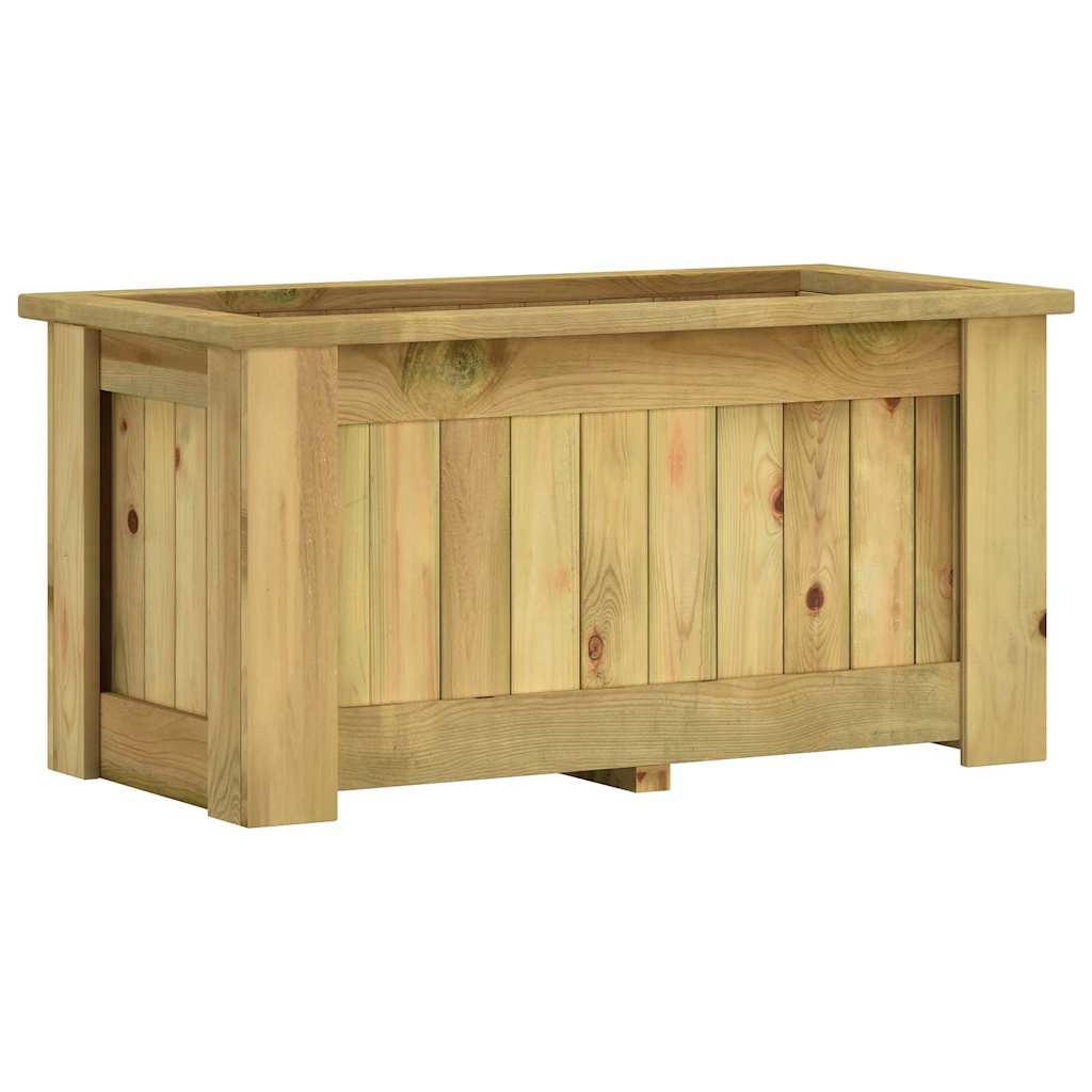 Hochbeet 100x50x50 cm Kiefernholz Pflanzkasten Garten Gemüsebeet