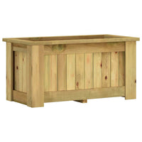 Hochbeet 100x50x50 cm Kiefernholz Pflanzkasten Garten Gemüsebeet