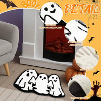 Halloween Deko Geist Fußmatte Teppich Bodenmatte Dekoration