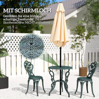 3tlg Bistroset Balkonset Gartenmöbel
Balkonmöbel Gussalu Garten