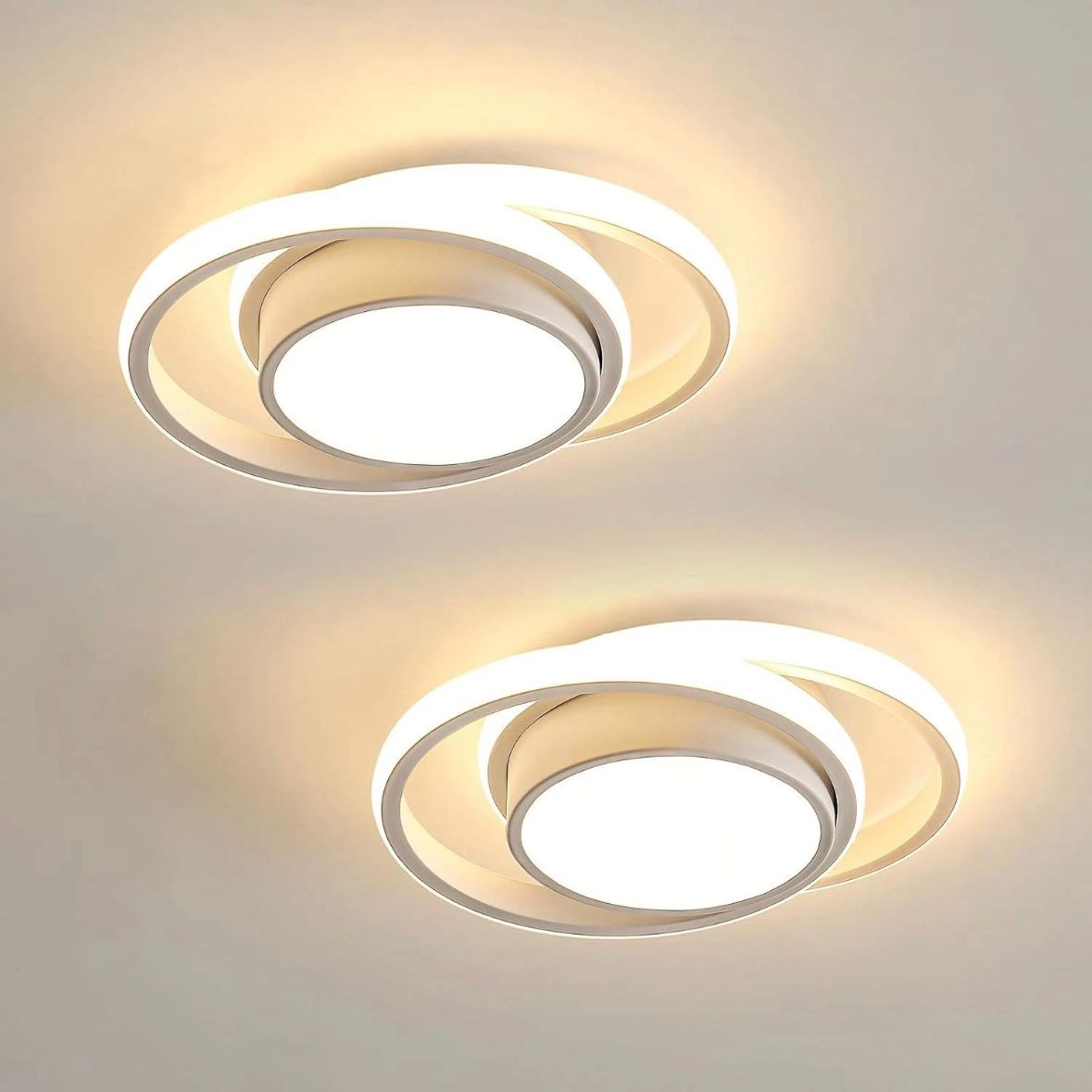 2x LED Deckenleuchte Deckenlampe Leuchte Treppenhaus