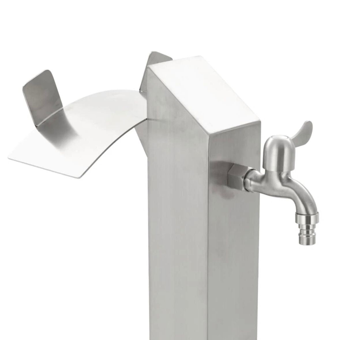 Wassersäule Edelstahl 95cm Brunnen