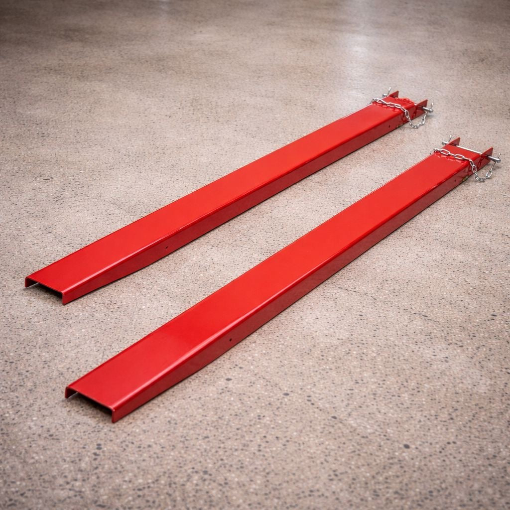 2x Gabelverlängerungen 2090mm Zinkenverlängerung 1,815t Gabelzinken