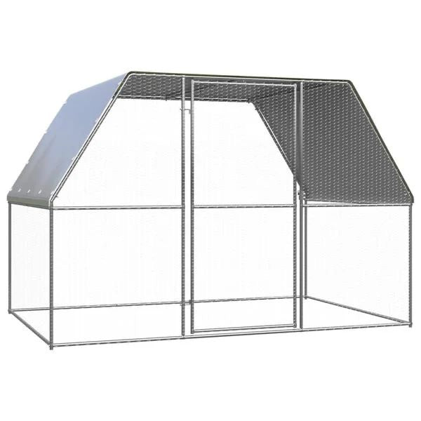 3x2x2m Hühnerstall Tierstall Stall Gehege Hühnerkäfig Voliere