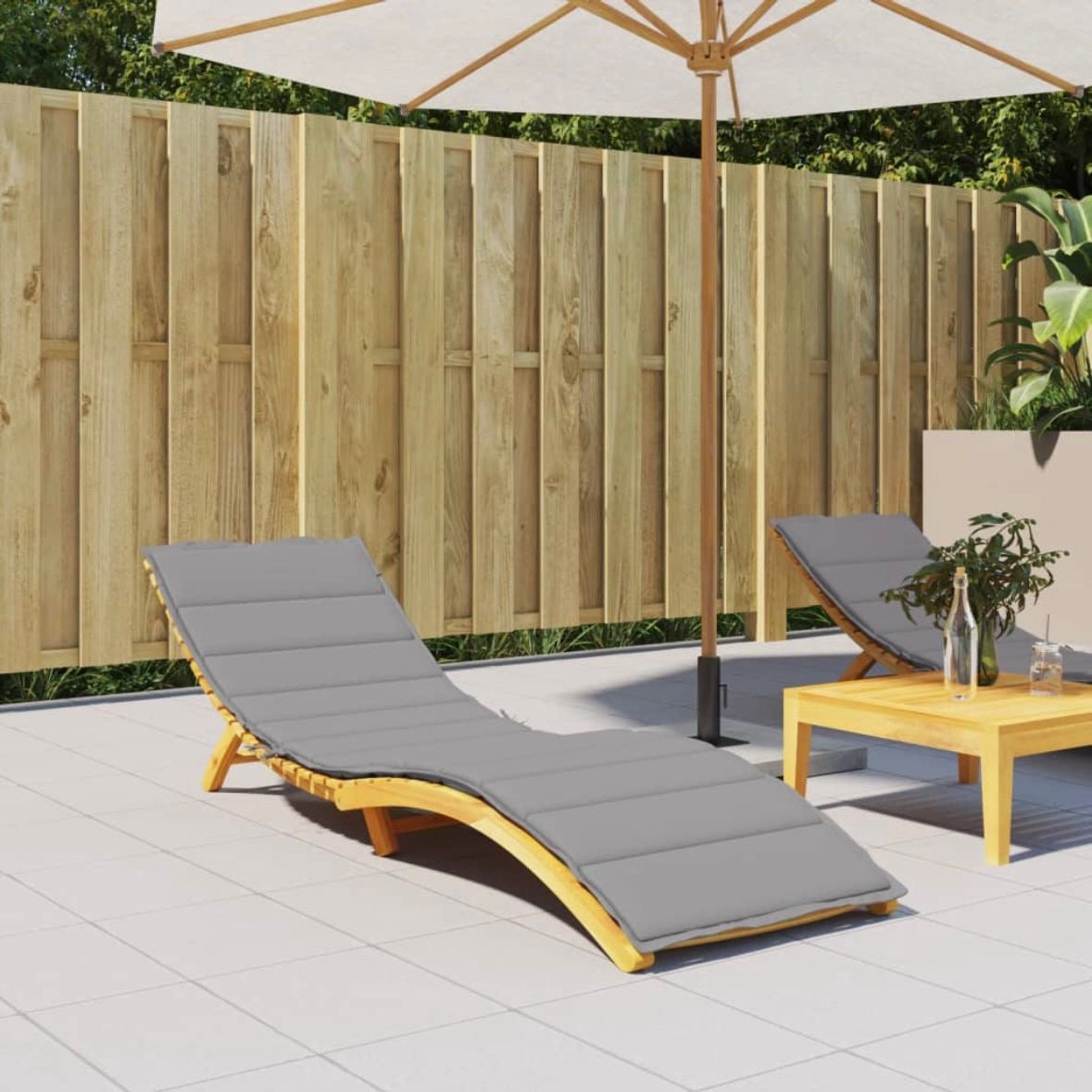 Sonnenliege Gartenliege Polsterkissen Liege