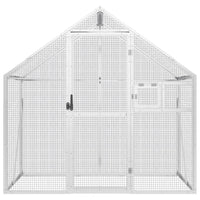 Alu Voliere Vogelkäfig Vogelvoliere Freilaufgehege Vogelhaus 179×100×185cm