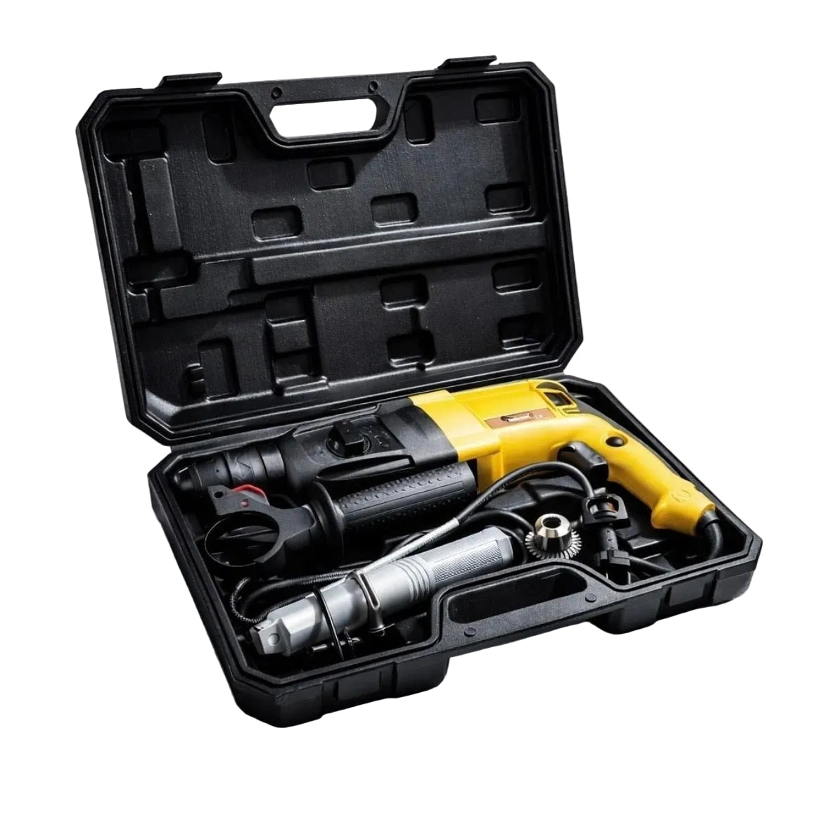 Schlagbohrhammer Bohrhammer Schnellspannfutter 3150W Set Koffer