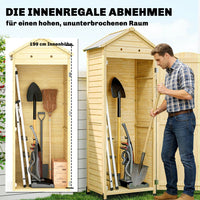 Gartenschrank Aufbewahrung Geräteschuppen Verstellbar Ablage
Garten