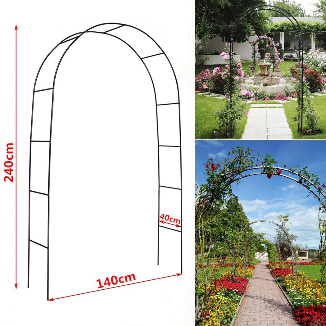 Rosenbogen Torbogen Rankgitter Gartenbogen Rankhilfe 240cm