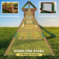 Spielturm Klettergerüst Schaukelgestell Rutsche Spielgerät