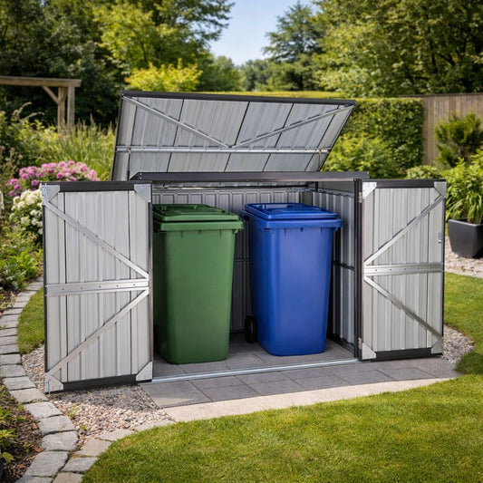 Mülltonnenbox Mülltonnen Box Tonne Gartenbox Gartentonnen