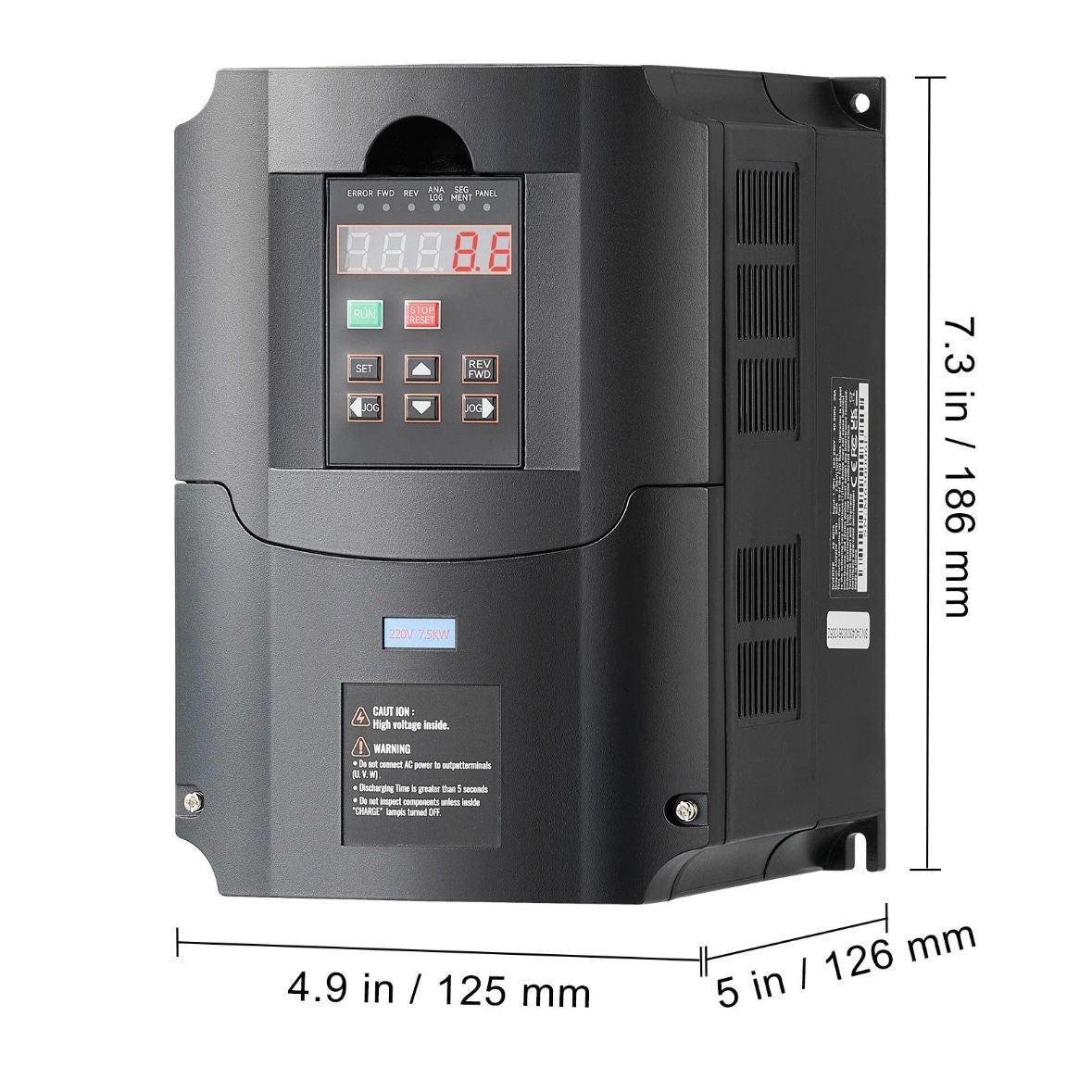 Frequenzumrichter VFD 7,5kW 220V 3-Phasen Umrichter