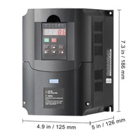 Frequenzumrichter VFD 7,5kW 220V 3-Phasen Umrichter