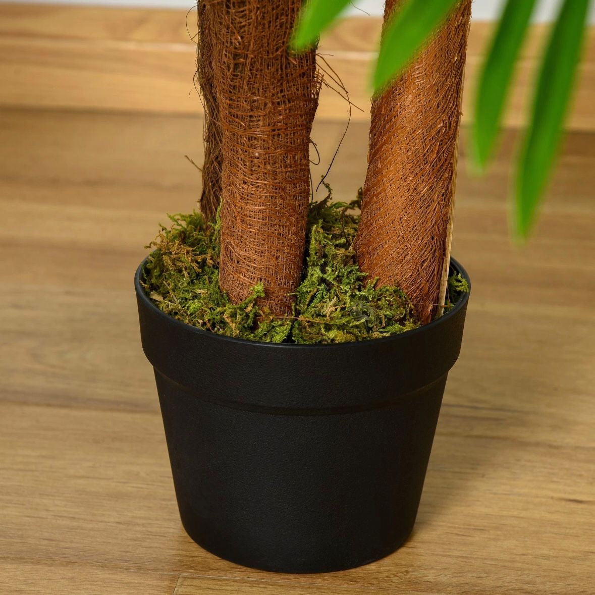Kunstpflanzen Topf 120cm Palme Kunstpflanze Kunstbaum Zimmerpflanze