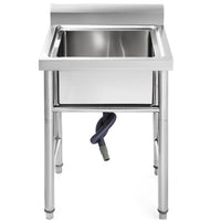 Edelstahlspüle Spülschrank Spülbecken Spültisch Waschbecken