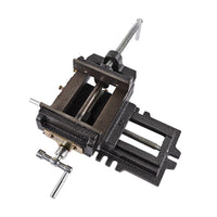Maschinenschraubstock 125mm 2-Achsen Kreuztisch Schraubstock Schrauben