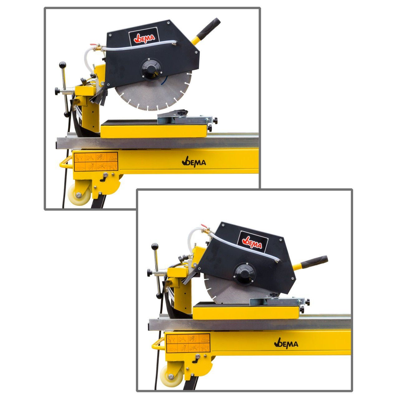 Steinsäge Profi Nass Trennsäge 2200W 350mm Diamantscheibe Säge