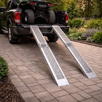 2x Auffahrrampe Rampe Laderampe Auffahrschiene 180cm Anhänger
