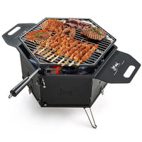 BBQ Grill Holzkohlegrill Feuerschale Campinggrill Klappgrill Picknickgrill