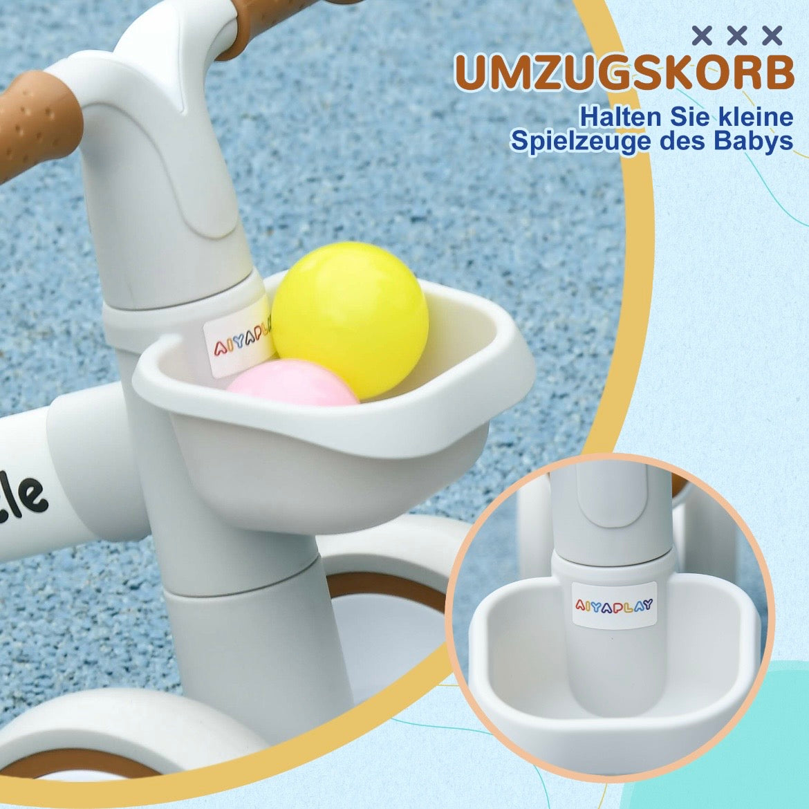 Kinder Laufrad Lauffahrrad Fahrrad 
Outdoor Spielgerät