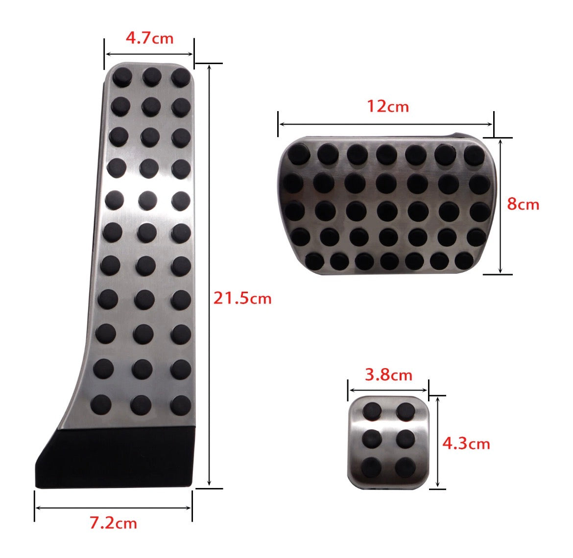 Automatik Sport Pedale Für MercedesBenz W210 W211 W212 W203 W204 W205 W221 W222
