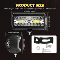 4x LED Arbeitsscheinwerfer Rückfahrscheinwerfer Scheinwerfer Auto KFZ 12V