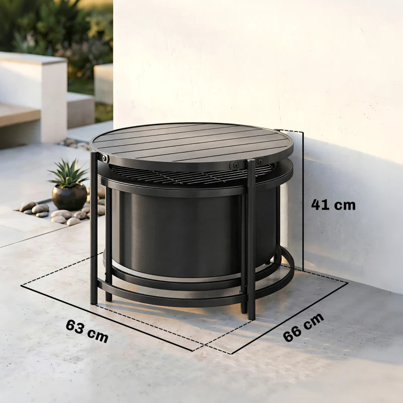 Feuerschale Feuerstelle Tisch Heizen Outdoor