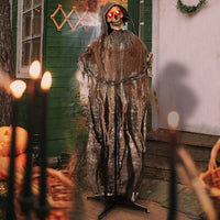 Halloween Animiert Sensenmann Dekoration Outdoor Deko