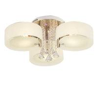 Kristall Hängeleuchte Kronleuchter LED E27 Deckenlampe