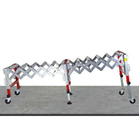 Scherenrollenbahn 210cm Flexible Rollenbahn 200kg Förderband