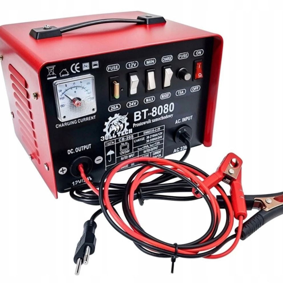 Batterieladegerät 12V 24V 24A Starthilfe KFZ Auto LKW Booster Starter 240Ah