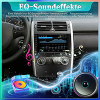 Autoradio für Mercedes-Benz A/B Klasse W169 W245 Android 15.0
