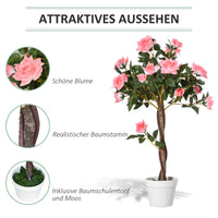 Kunstbaum Künstliche Pflanze Zementtopf Kunstpflanze Dekopflanze