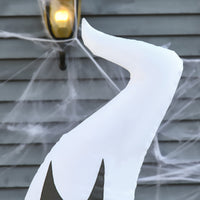 Halloween Selbstaufblasendes Gespenst 180cm LED Beleuchtet Deko Garten