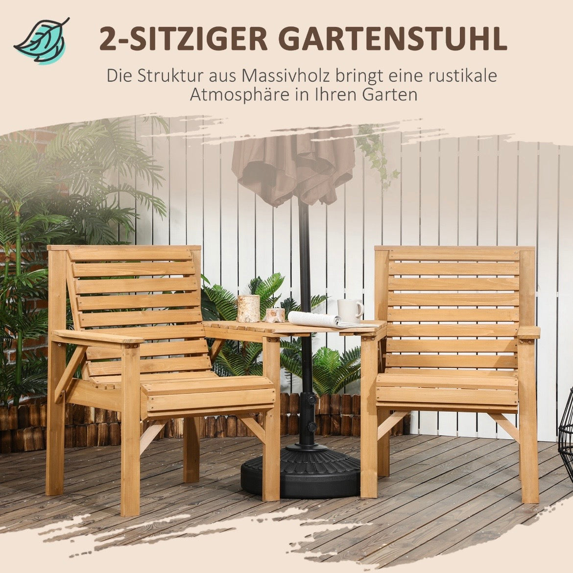 Bistroset Wetterfest Gartenmöbelset 
Gartentisch Gartenmöbel
