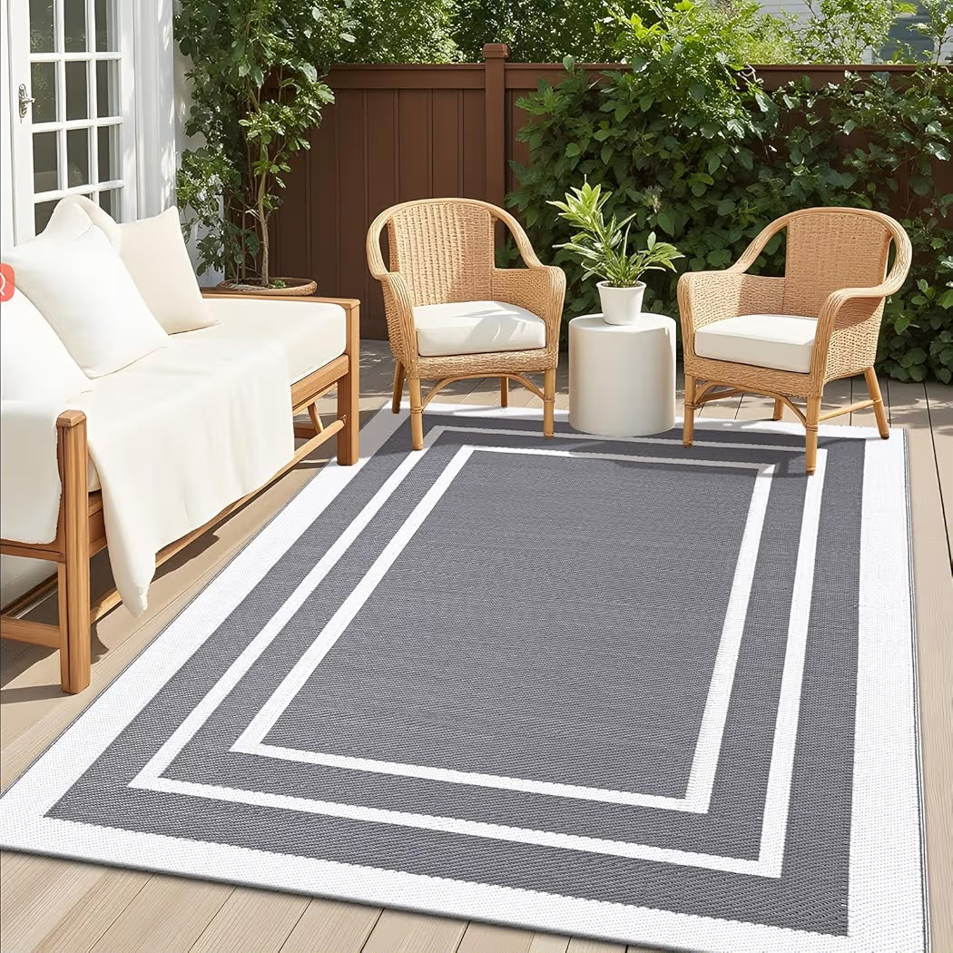 Teppich Tragbar Wetterfest Outdoor 240x300cm