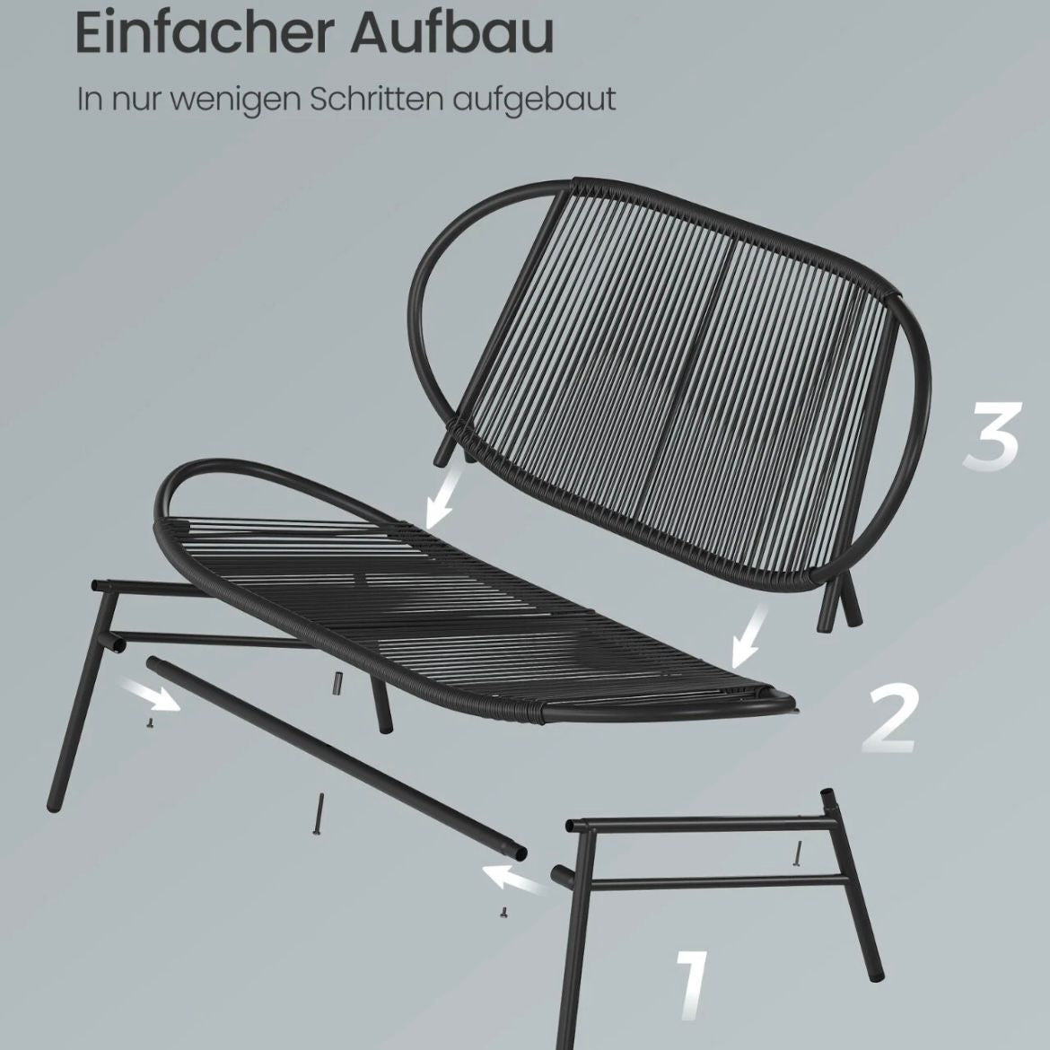 Gartenbank Balkonbank Terrassenbank Gartenmöbel Terrassenmöbel