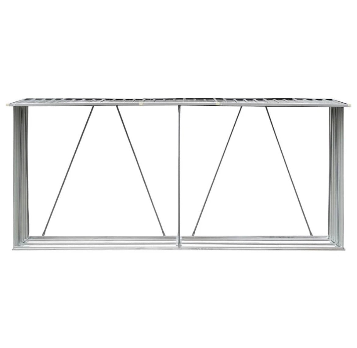 Brennholzlager Holzlager Kaminholzregal 330×84×152cm