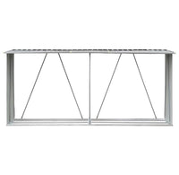 Brennholzlager Holzlager Kaminholzregal 330×84×152cm